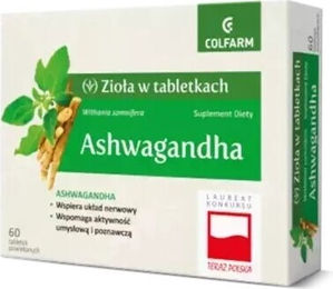 Colfarm Ashwagandha Tabletten 60 Stück – Bild 1 von 1