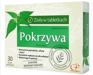 Colfarm Brennnessel Nahrungsergänzungsmittel 30 Filmtabletten – Bild 1 von 1