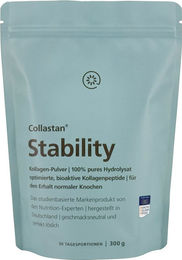 Collastan Stability Kollagenpulver aus Rind Typ I Typ II Typ III zuckerfrei und ohne Zusatzstoffe 300 g – Bild 1 von 3