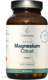 Collaviva Magnesium Citrat vegan Kapseln für Sportler 120 Stück – Bild 1 von 3