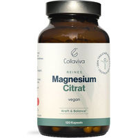 Produktbild von Collaviva Magnesium Citrat vegan Kapseln für Sportler 120 Stück