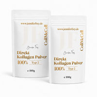 Produktbild von CollMeCell Kollagen Typ 2 Pulver 200 g (2x 100 g) Reines Kollagenhydrolysat ohne Zusatzstoffe