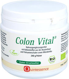Colon Vital Bio Pulver Quintessence Naturprodukte GmbH Bio 240 g – Bild 1 von 1