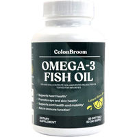 Produktbild von ColonBroom Omega-3 Fischöl Kapseln glutenfrei und zuckerfrei