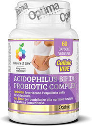 Colours Of Life Acidophilus Bifido Probiotic Complex Probiotikum Kapseln Vegan Vegetarisch Glutenfrei 60 Kapseln – Bild 1 von 2