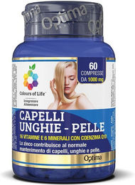 Colours Of Life Haare Nägel Haut Tabletten mit Zink Biotin und Selen 30 Stück – Bild 1 von 3