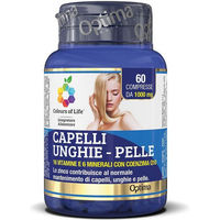 Produktbild von Colours Of Life Haare Nägel Haut Tabletten mit Zink Biotin und Selen 30 Stück