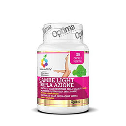Colours of Life Light Legs Triple Action Kräuter-Komplex mit Rote Weinrebe, Centella, Mäusedorn, Rosskastanie und Zaubernuss, 30 vegane Kapseln – Bild 1 von 2