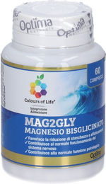 Colours Of Life Magnesium Bisglycinat Tabletten vegan vegetarisch laktosefrei glutenfrei – Bild 1 von 2