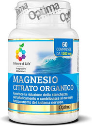 Colours Of Life Organisches Magnesiumcitrat Tabletten Vegan Glutenfrei Vegetarisch 60 Stück – Bild 1 von 1