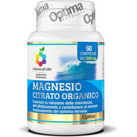 Produktbild von Colours Of Life Organisches Magnesiumcitrat Tabletten Vegan Glutenfrei Vegetarisch 60 Stück