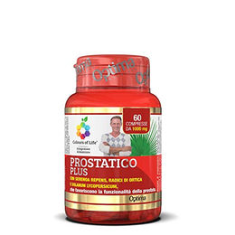 Colours of Life Prostate Plus Brennnessel Nahrungsergänzungsmittel vegan und glutenfrei 60 Tabletten – Bild 1 von 4
