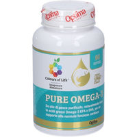 Produktbild von Colours Of Life Pure Omega 3 Kapseln laktosefrei und glutenfrei