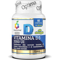 Produktbild von Colours Of Life Vitamin D3 2000 IE Tabletten glutenfrei