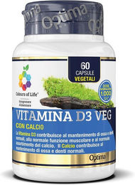 Colours Of Life Vitamin D3 Kapseln vegan glutenfrei 60 Stück – Bild 1 von 3