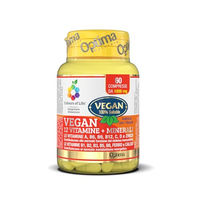 Produktbild von Colours Of Life Vitamin- und Mineralstoffpräparat für Kinder vegan glutenfrei 60 Tabletten