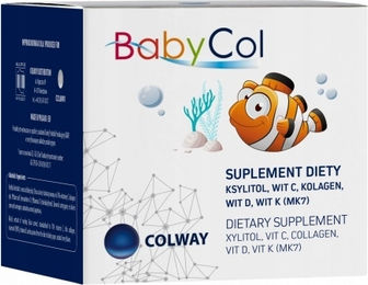 Colway Babycol Vitamine C D3 K2 und Kollagen für Säuglinge – Bild 1 von 1