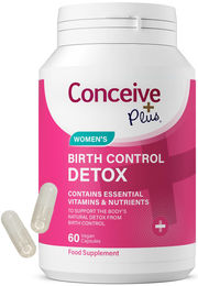 Conceive Plus Nahrungsergänzungsmittel für Frauen mit Folsäure und Vitamin B6, 60 Kapseln – Bild 1 von 2