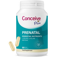 Produktbild von Conceive Plus Prenatal Nahrungsergänzungsmittel mit DHA für Schwangere und Stillende, 60 Kapseln