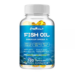 Coolkin Fish Oil Premium Omega 3 mit 3600 mg EPA und DHA Kapseln für Erwachsene 120 Stück – Bild 1 von 4
