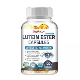 Coolkin Lutein Ester 400mg mit Zeaxanthin, Bilberry, Grape Seed und Vitamin C Kapseln 120 Stück – Bild 1 von 2