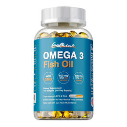 Coolkin Omega 3 Fischöl 2000 mg Kapseln für Erwachsene 120 Stück – Bild 1 von 4