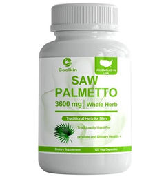 Coolkin Saw Palmetto 3600 mg Kapseln 120 Stück für Männer – Bild 1 von 3