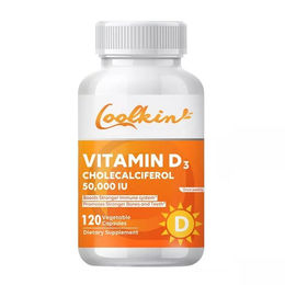 Coolkin Vitamin D3 Cholecalciferol 50000 IU Kapseln 120 Stück – Bild 1 von 2