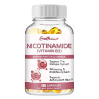 Produktbild von Coolkin Vitamin-Kombination mit Nicotinamid Vitamin B3, Vitamin C und Vitamin E, 120 Kapseln für Erwachsene