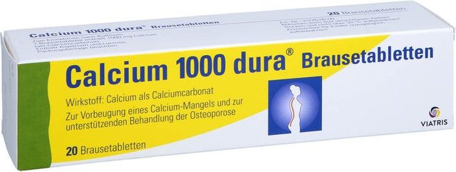 Cooper Consumer Health Calcium 1000 Brausetabletten 20 Stück – Bild 1 von 1