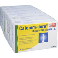 Produktbild von Cooper Consumer Health Calcium-dura Vit D3 Brausetabletten 1200 mg 800 I.E. 120 Stück