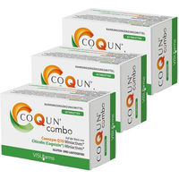 Produktbild von COQUN combo Ubiquinon Tabletten von VISUfarma B.V. glutenfrei und laktosefrei 180 Stück
