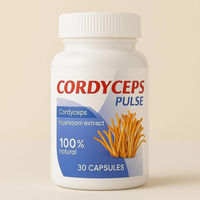 Produktbild von Cordyceps Pulse Botanische Formel Kapseln mit pflanzlichem Ursprung 30 Stück