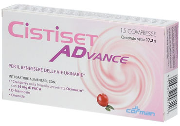 Corman Cistiset Advance Tabletten mit Brennnessel glutenfrei und laktosefrei 15 Stück – Bild 1 von 1