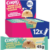 Produktbild von Corny Protein Riegel Vanille zuckerfrei 12 x 45 g