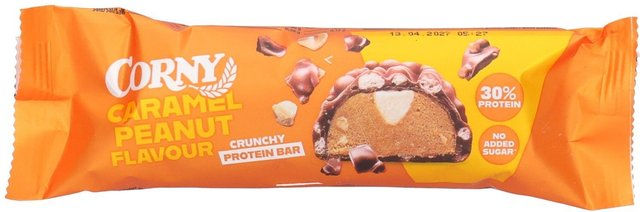 CORNY Proteinriegel Crunchy Caramel Peanut zuckerfrei – Bild 1 von 1