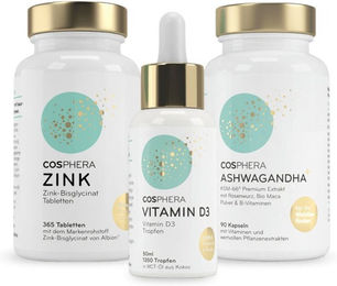 Cosphera 3-in-1 Besser Schlafen Paket vegan ohne Zusatzstoffe – Bild 1 von 1