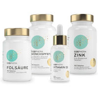 Produktbild von Cosphera 4-in-1 Kinderwunsch Paket vegan und ohne Zusatzstoffe für Frauen, Schwangere und Stillende