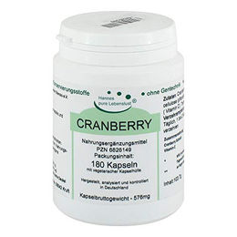 Cranberry Kapseln von G & M Naturwaren Import GmbH & Co 180 Stück – Bild 1 von 1