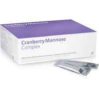 Produktbild von Cranberry Mannose Complex mit D-Mannose, Cranberry, Biotin und Vitamin C in Sticks, laktosefrei und glutenfrei
