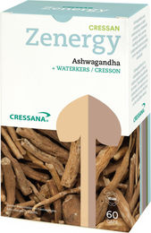 Cressana Ashwagandha Bio Wurzelextrakt Vegan 60 Kapseln – Bild 1 von 5