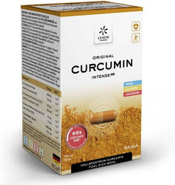 Cumacure Intense Curcumin Kapseln von Hager Pharma, 95 % Extrakt, vegan, glutenfrei, laktosefrei, 95 Kapseln – Bild 1 von 4