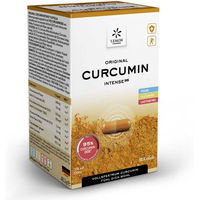 Produktbild von Cumacure Intense Curcumin Kapseln von Hager Pharma, 95 % Extrakt, vegan, glutenfrei, laktosefrei, 95 Kapseln