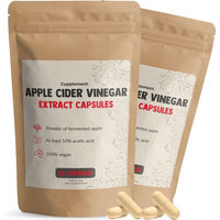 Produktbild von Cupplement Apfelessig Kapseln 500 mg Vegan ohne Zusatzstoffe 240 Kapseln Kombipack