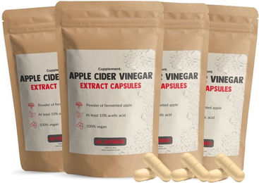 Cupplement Apfelessig Kapseln 500 mg vegan ohne Zusatzstoffe 240 Stück – Bild 1 von 1