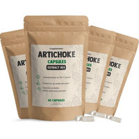 Produktbild von Cupplement Artischocken Extrakt Kapseln 500mg Vegan Vegetarisch Multipack