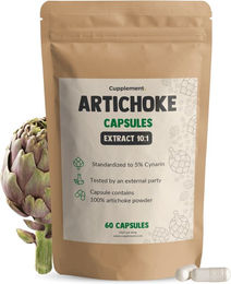 Cupplement Artischocken Extrakt Kapseln vegan vegetarisch 60 Stück – Bild 1 von 1