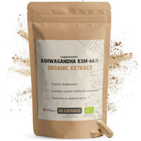 Produktbild von Cupplement Ashwagandha KSM-66 Bio Kapseln 500 mg vegan