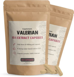 Cupplement Baldrian Extrakt Kapseln vegan vegetarisch 120 Stück – Bild 1 von 1