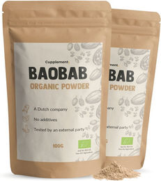 Cupplement Baobab Pulver Bio Vegan ohne Zusatzstoffe Kombipack – Bild 1 von 1